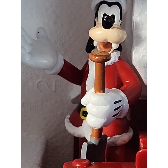 Disney Train Goofy Coal Car #1 Mickey Holiday Express NO TRACK 3D in Box Toy‎ - Picture 6 of 15